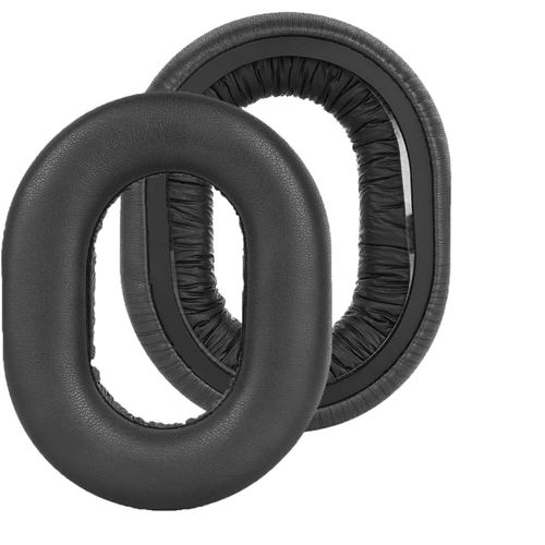 Coussin Coussinets pour Plantronics BackBeat FIT 6100 Casque,Coussinets d'oreille avec Cuir Protéiné et Mousse à mémoire,Gris titane
