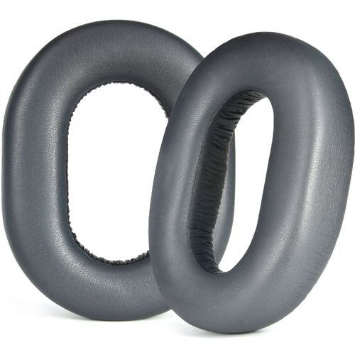 Coussinets de rechange pour casque Plantronics BackBeat FIT 6100, Cuir Protéiné et mousse à mémoire de forme, Gris titane