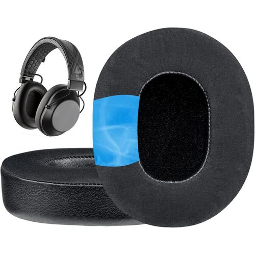Gel de Refroidissement Mousse Coussin Coussinets pour Plantronics BackBeat FIT 6100 Casque,Coussinets d'oreille,Noir