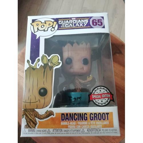 Funko Pop Dancing Groot 65 Special Edition Les Gardiens De La Galaxie Marvel