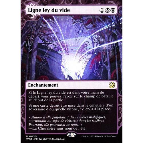 Ligne Ley Du Vide - Magic - Les Friches D' Eldraine - Récits Enchanteurs Vf - R - 30