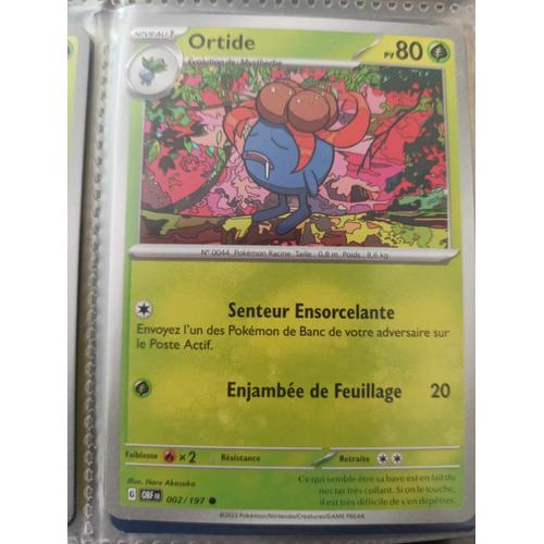 Commune - Pokemon - Flammes Obsidiennes - Ortide 2/197