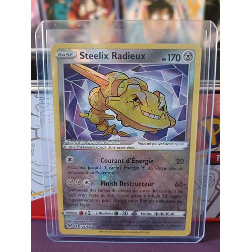 Carte Pokémon Steelix Radieux 124/196 Super Rare Fr Near Mint
