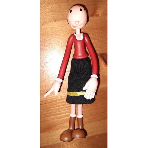 Figurine Olive (Popeye) Flexible En Pvc - 14cm - Mezco Toys 2001