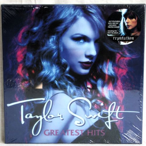 Taylor Swift Greatest Hits 4lp Red/White/Blue/Pink Vinyls / Vinyles Rouge/Blanc/Bleu/Rose