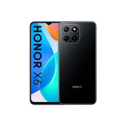 Smartphone Honor X6 6,5" Double Nano SIM 64 Go Noir minuit