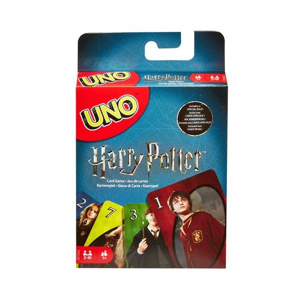 Jeu De Cartes Famille Mattel Games Uno Harry Potter