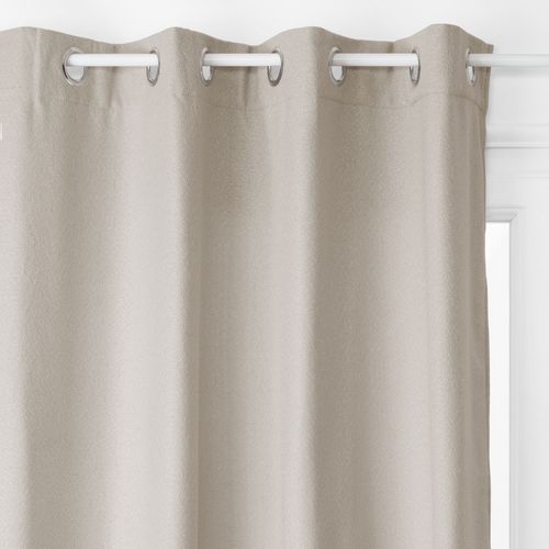 Rideau Isolant Noa - 140 X 260 Cm - Gris Clair