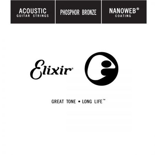 Corde Au Détail Guitare Acoustique Elixir Phospore Bronze 035 - 14135