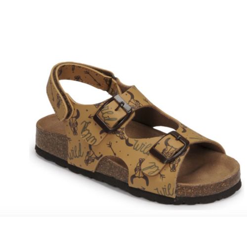 Sandales Fille Taille 35 Imprimé Wild Camel/ Citrouille Et Compagnie