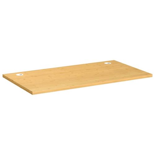 Vidaxl Dessus De Bureau 110x60x2,5 Cm Bambou