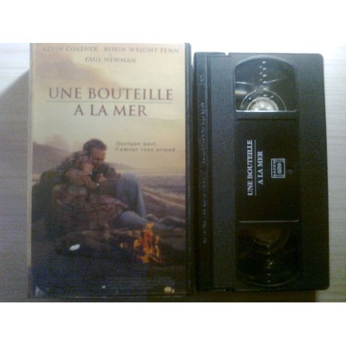 Cassette Vidéo Vhs - Une Bouteille À La Mer - Luis Mandoki