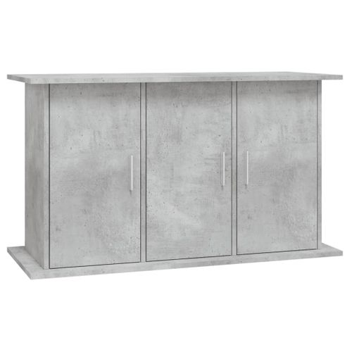 Vidaxl Support Pour Aquarium Gris Béton 101x41x58 Cm Bois D'ingénierie