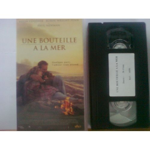 Cassette Vidéo Vhs - Une Bouteille A La Mer - Luis Mandoki
