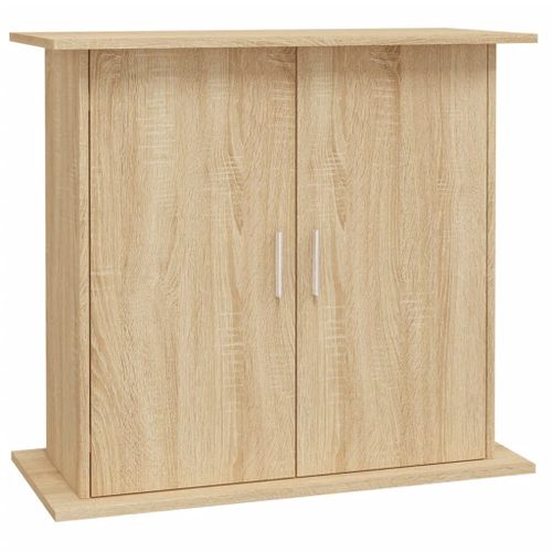 Vidaxl Support Pour Aquarium Chêne Sonoma 81x36x73cm Bois D'ingénierie
