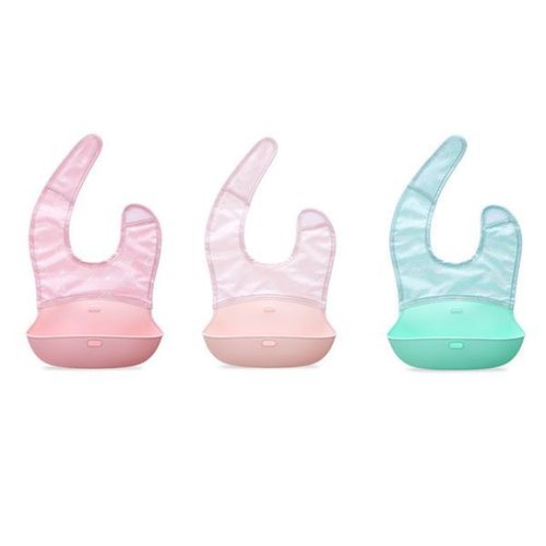 Bavoir Pliable Easy Rose Clair