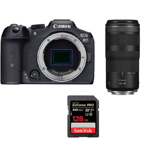 Canon EOS R7+Canon RF 100-400mm f5.6-8 IS USM+SanDisk 128GB Extreme Pro SDXC UHS-II U3 300MB/s