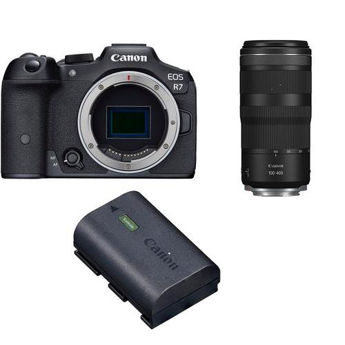 Canon Appareil Photo Numérique Sans Miroir EOS R7 avec Objectif RF
