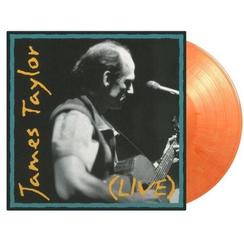 James Taylor - Live - Limited Gatefold 180-Gram Orange Marble Colored Vinyl [Vinyl Lp] Colored Vinyl, Gatefold Lp Jacket, Ltd Ed, 180 Gram, Orange, Holland - Import