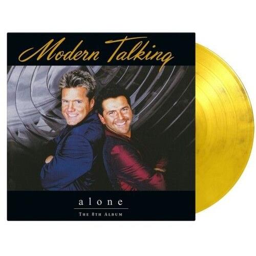 Modern Talking - Alone - Limited 180-Gram Yellow & Black Marble Colored Vinyl [Vinyl Lp] Black, Colored Vinyl, Ltd Ed, 180 Gram, Yellow, Holland - Import