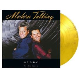 Modern Talking - Alone - Limited 180-Gram Yellow & Black Marble Colored Vinyl [Vinyl Lp] Black, Colored Vinyl, Ltd Ed, 180 Gram, Yellow, Holland - Import