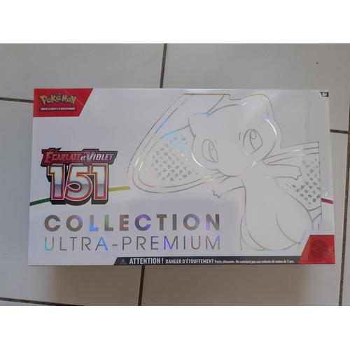 coffret pokemon 151 mew ultra premium - Cartes de jeux