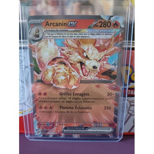 Carte Pokémon Arcanin Ex 032/198 Super Rare Fr Near Mint