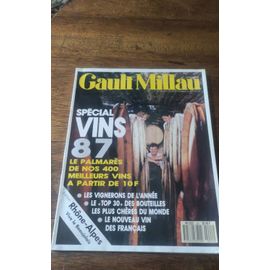 Gault Millau Mensuel Septembre 1987.Spécial Vins 87..Édition Rhône Alpes Numéro 221