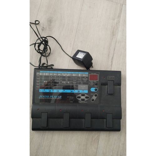 Zoom Player Avanced Effects Processor 2020 Guitare Avec Bloc D'alimentation