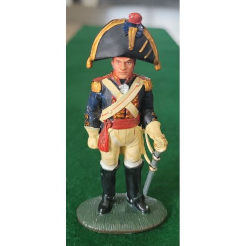 Soldat De Plomb Officier De La Garde Royale G.B. 1800
