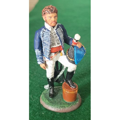 Soldat De Plomb Officier De Hussards 1814 G.-B.