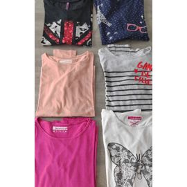 Lot De 6 T-Shirts Manches Longues Fille 14 Ans