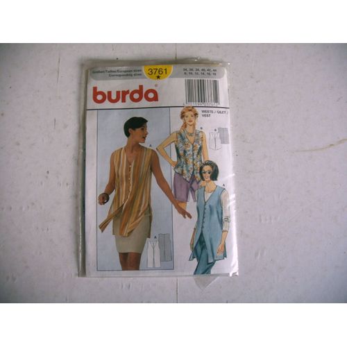 Vintage Patron Mode Burda N° 3761