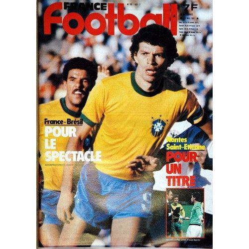 France Football N° 1831 Du 12/05/1981