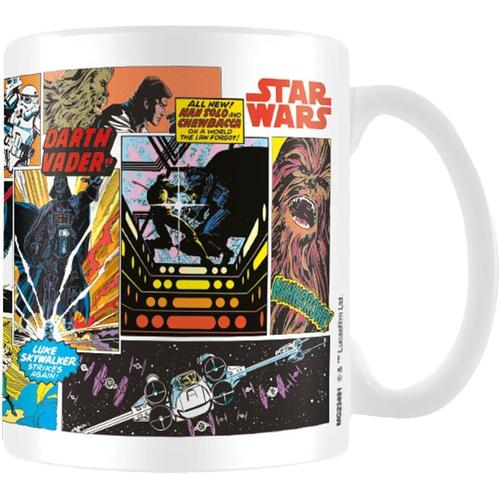 276641e Panneaux De Bandes Dessinées Pour Tasse Star Wars, Blanc