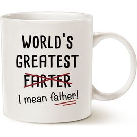 Tasse Mug 10 Oz Baldiocks Et Les Trois Cheveux - Humour, Cadeau Grand-père - Blanche En Céramique
