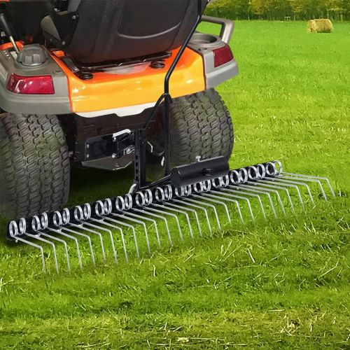 vidaXL Scarificateur pour tondeuse autoport¿¿e 109 cm