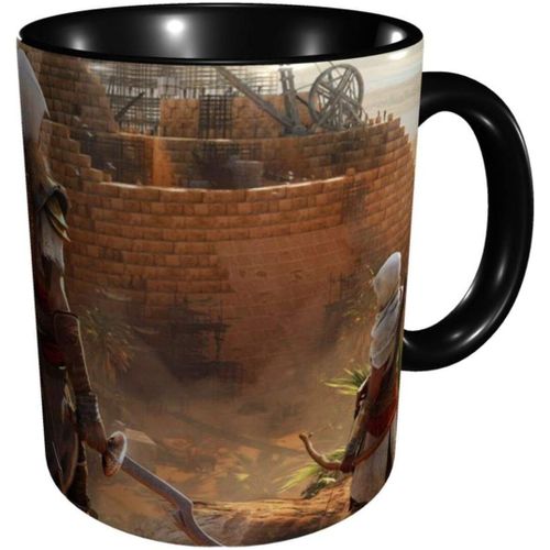 Assassins Creed Origins Mugs Tasse À Café En Céramique, Tasses À Thé, Tasses À Café Fantaisie Pour Amis, Famille, Tasses À Boire Pour Femmes Et Hommes, Cadeau D'anniversaire Pour Les Amateurs De Café, 11 Oz