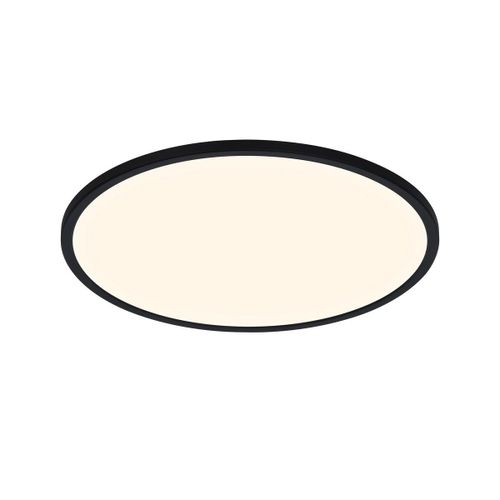 Nordlux Oja Semi Plafonnier Led Intégré À Gradation Noir 3000/4000k Ip54