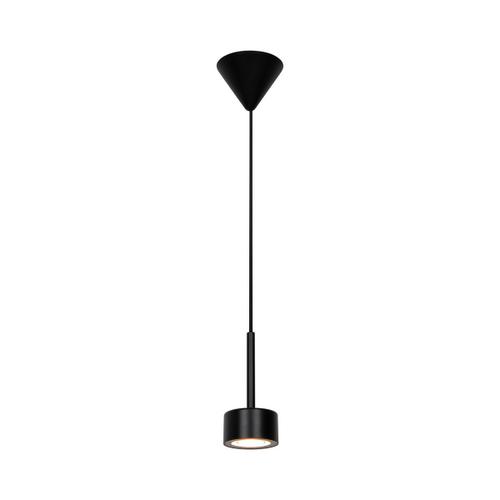 Nordlux Clyde Plafonnier Suspendu Led Slim Noir 2700k