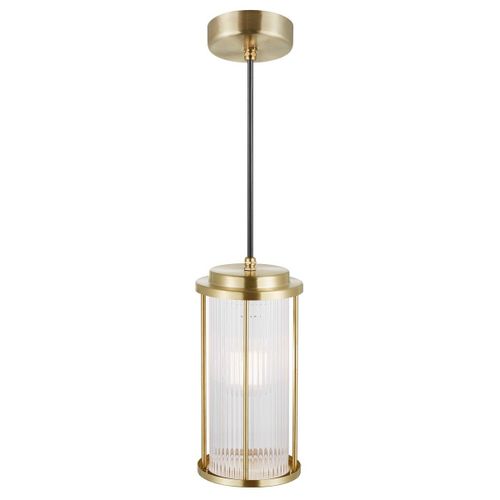 Nordlux Linton Plafonnier Suspendu Extérieur Laiton Ip54 E27