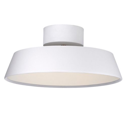 Nordlux Kaito Semi-Plafonnier Led Intégré À Intensité Variable, Blanc 3000k