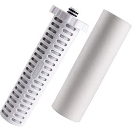 Filtre de douche 720-Plus avec cartouches remplaçables, filtre de pommeau de douche avec filtres doubles, élimine 99 % du chlore (Z Replacement - Double filtres).[G1085]