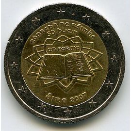 Irlande 2 Euros 2007 Commémorative Traité De Rome
