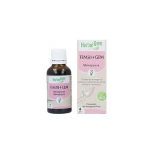 Complexe Gemmothérapie Fem50+Gem Ménopause - Herbalgem - 1 Unité 