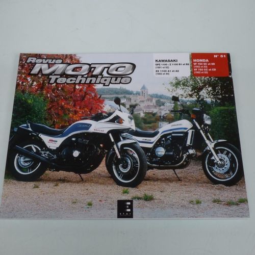 Revue Technique Atelier E.T.A.I Pour Moto Honda Vf 750 Cc 1982 À 1983 N°51 Neuf