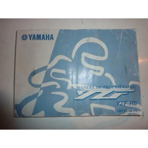 Manuel Du Propriétaire Utilisateur Origine Pour Moto Yamaha 600 R6 5mt-28199-F0 Occasion