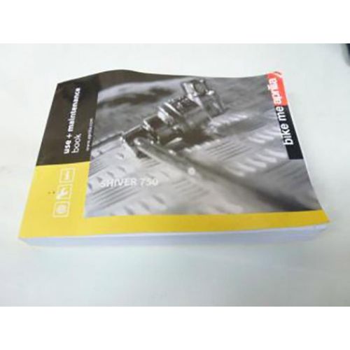 Manuel Du Propriétaire Utilisateur Origine Pour Moto Aprilia 750 Shiver 854028 Occasion