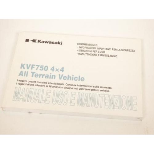 Manuel Du Propriétaire Utilisateur Origine Pour Quad Kawasaki 450 Kvf Kvf750d9 Occasion