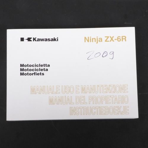 Manuel Du Propriétaire Utilisateur Origine Pour Moto Kawasaki 600 Zx6r 99976-1425 Occasion
